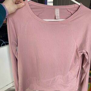 Marika Dusty Pink Long Sleeve Tee